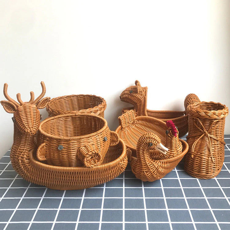 Rattan Fruit Baskets